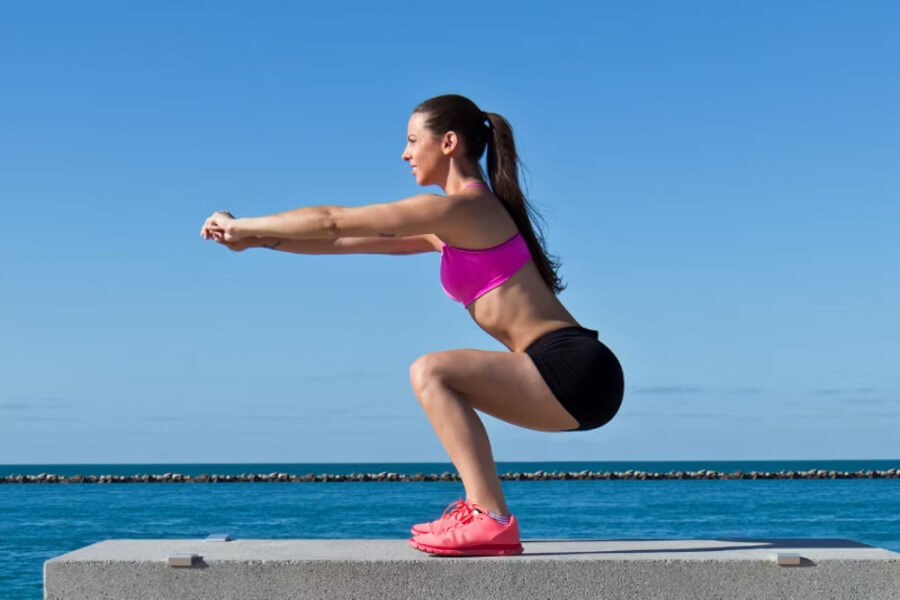 các bài tập squat cho nữ