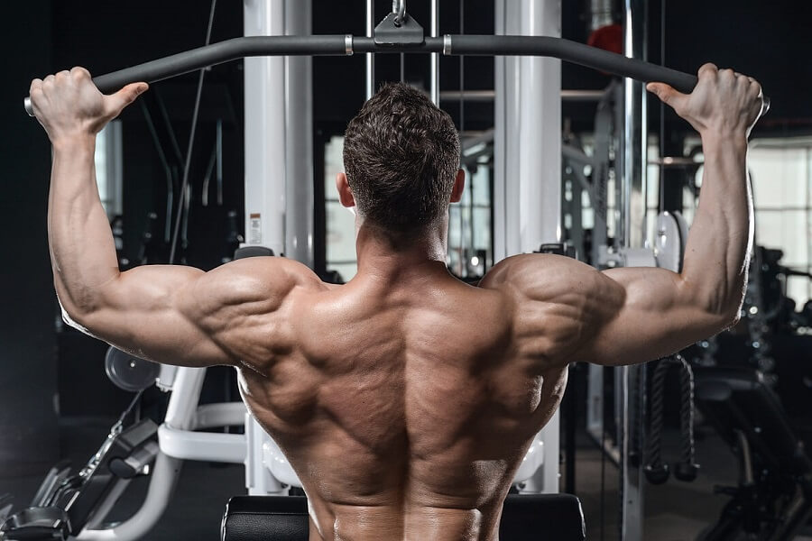 các bài tập vai cho nam tại phòng gym