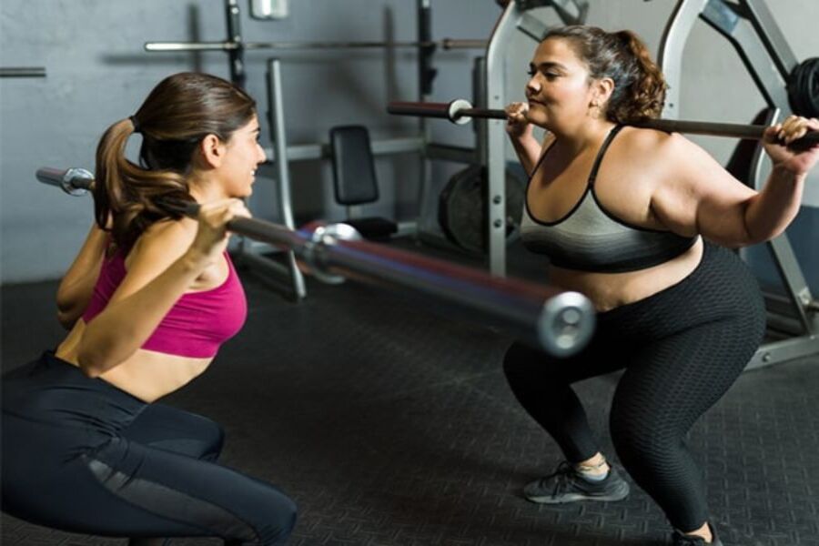 đồ tập gym nữ cho người béo