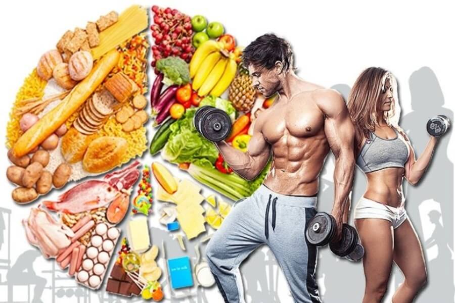 thức ăn cho người tập gym