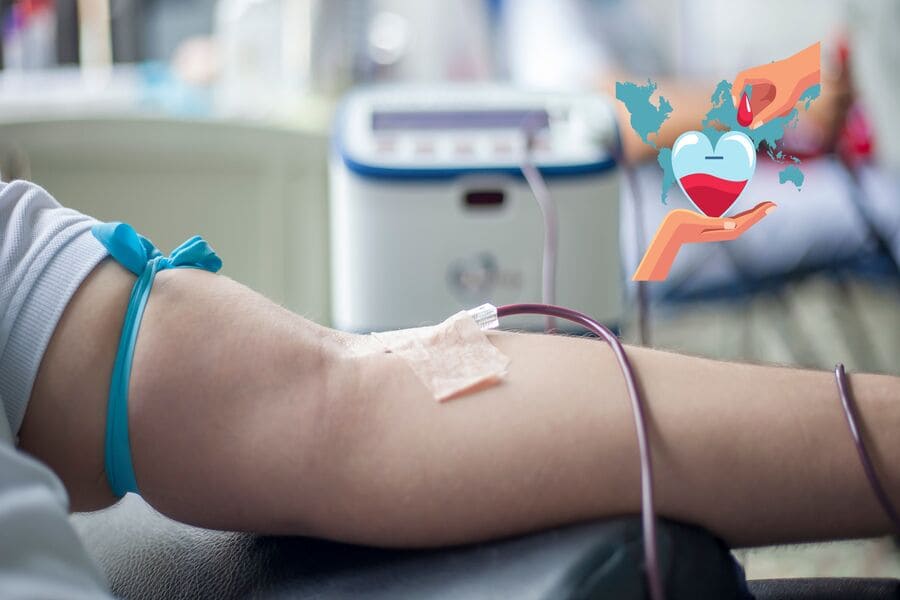 hiến máu có giảm cân không