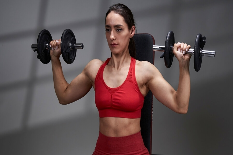 bài tập vai lưng thon cho nữ