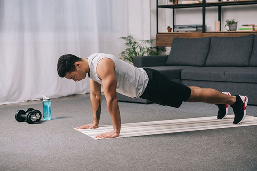 các bài tập thân trên cho nam
