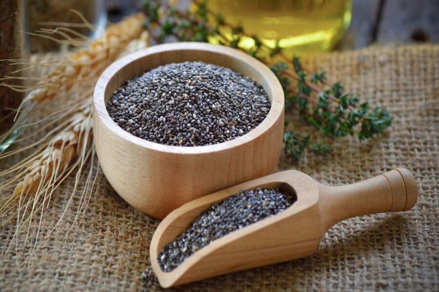 cách uống hạt chia giảm mỡ bụng