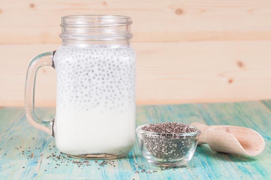 cách uống hạt chia giảm mỡ bụng