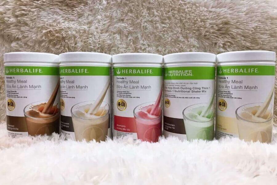 cách uống herbalife tăng cân