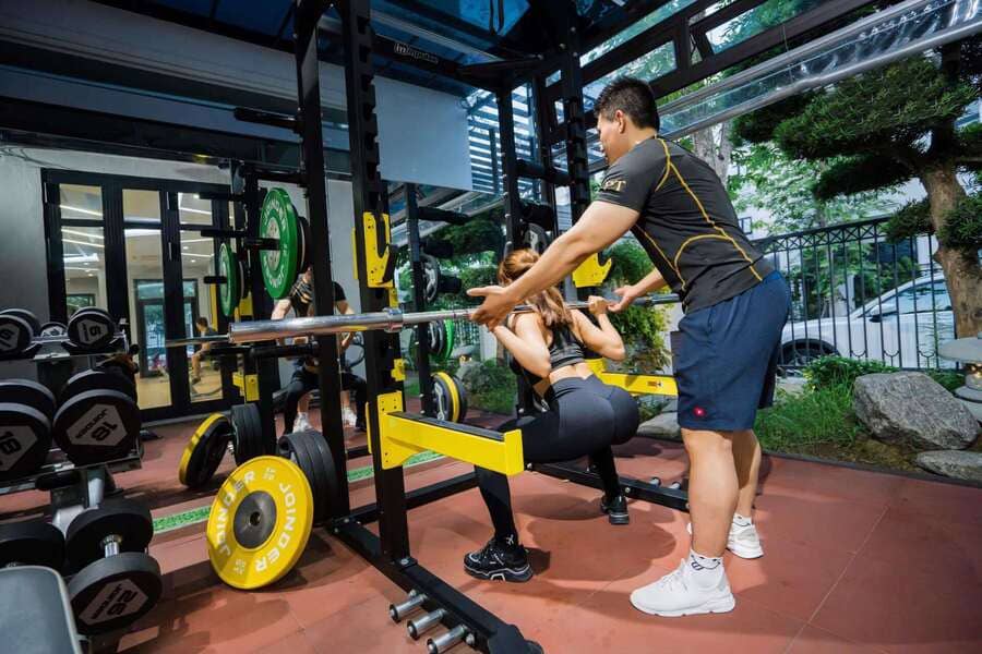 Giá tập gym với PT