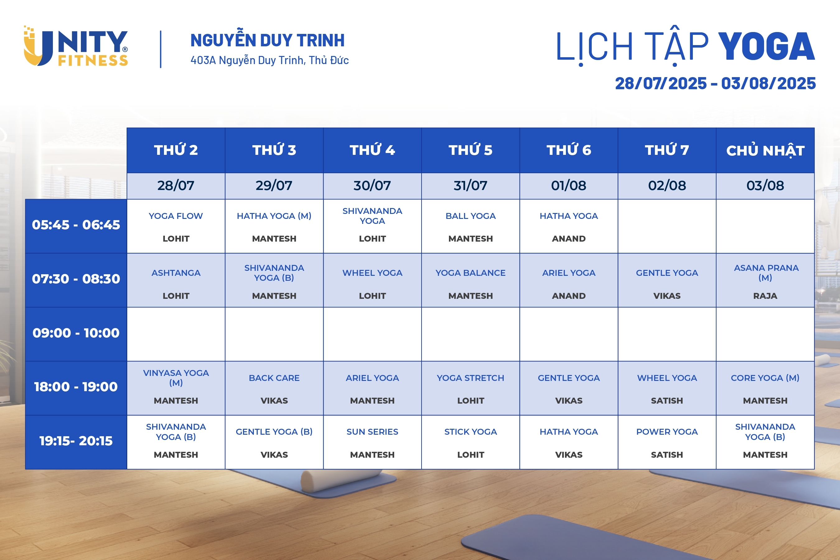 hcm 403ndt week1 yoga
