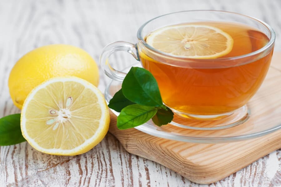 uống chanh mật ong giảm mỡ bụng