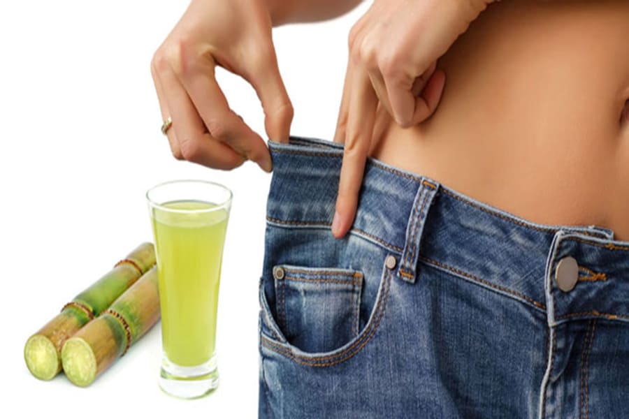 Uống nước mía có giảm cân không