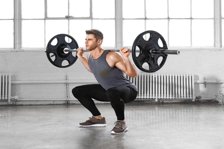 các bài tập gym chân
