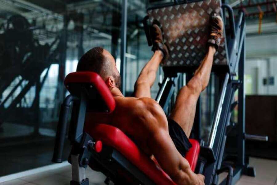 các bài tập gym chân