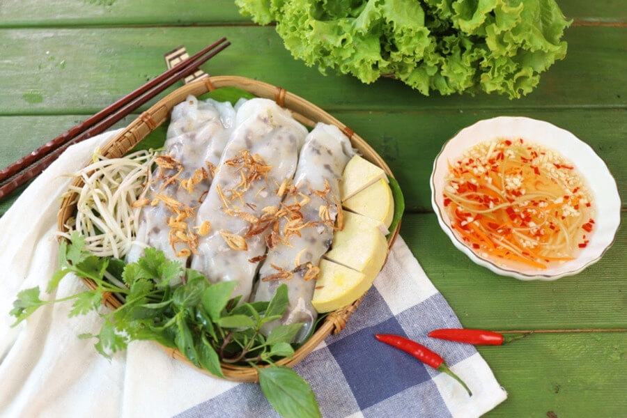 calo bánh cuốn