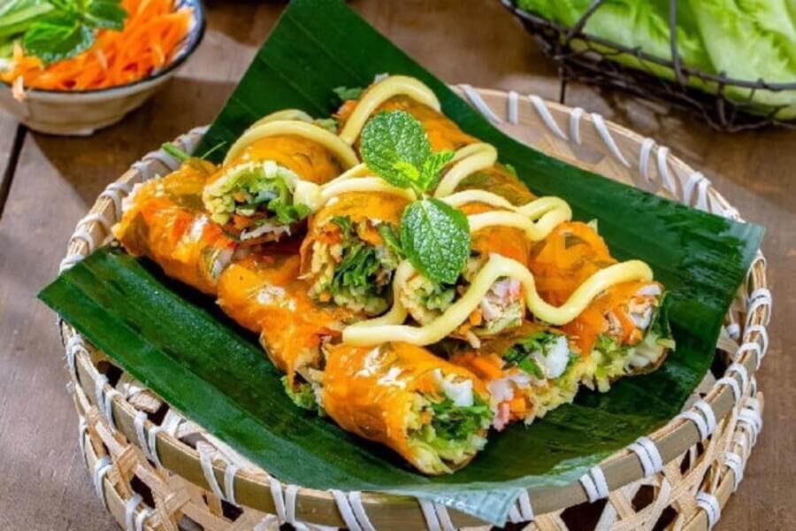 calo bánh tráng