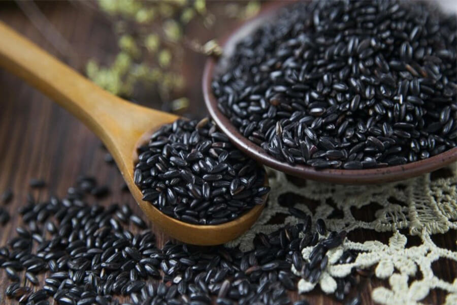 calo gạo lứt đen