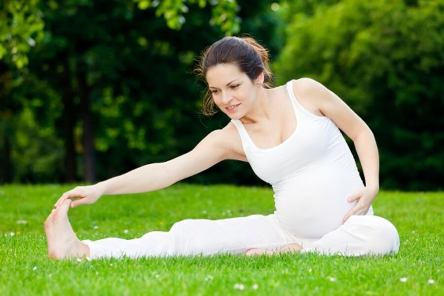 chế độ giảm cân cho bà bầu