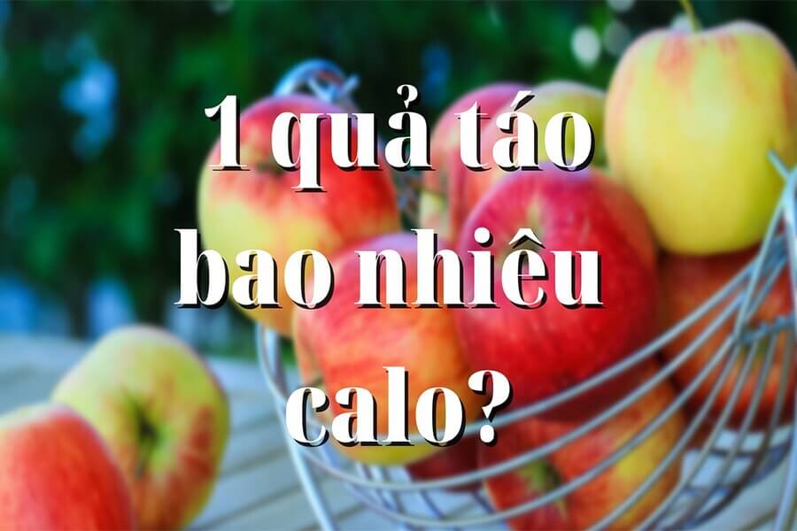 táo bao nhiêu calo