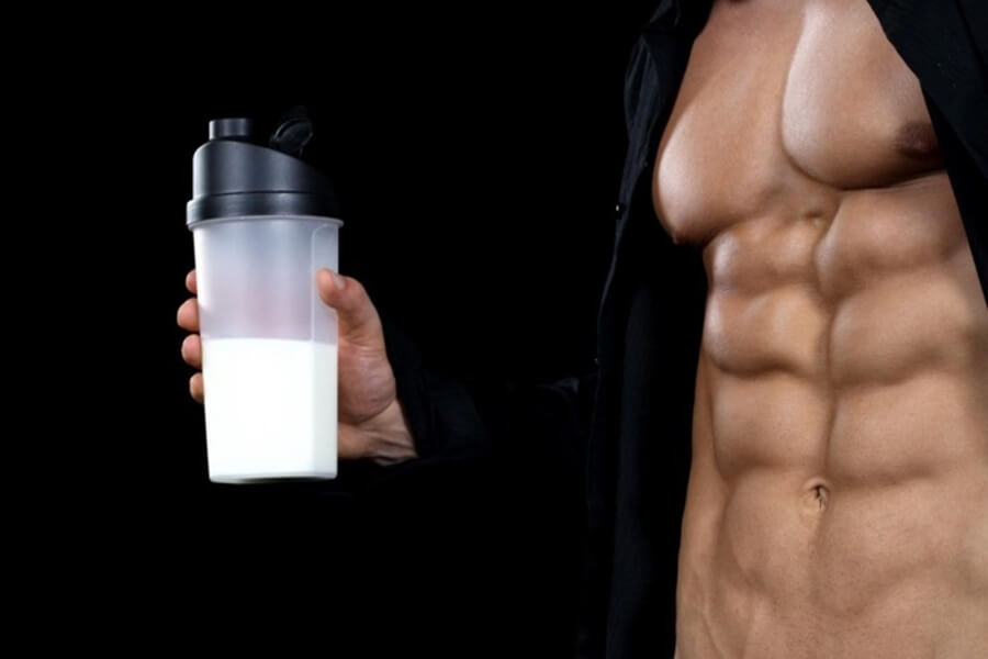 tập gym có nên uống sữa