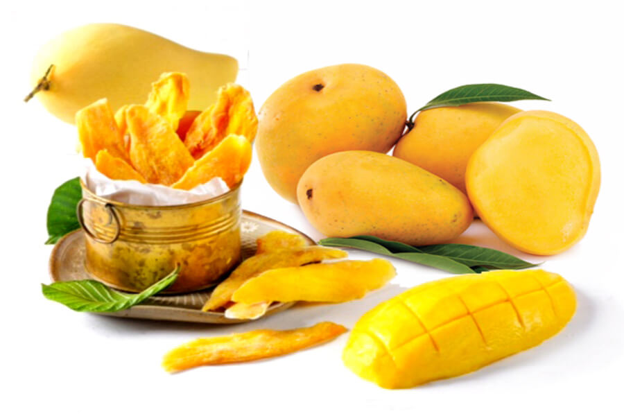 xoài sấy dẻo bao nhiêu calo