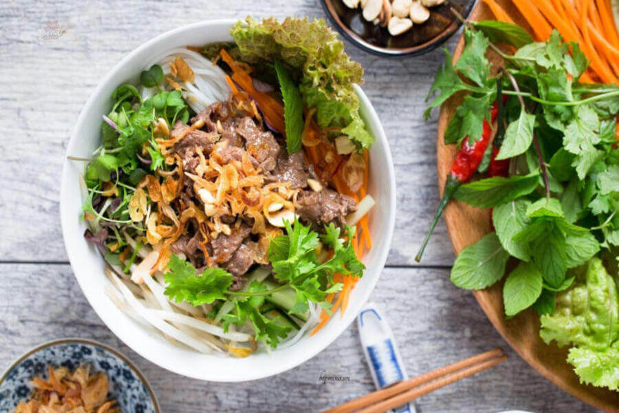 1 tô bún bao nhiêu calo