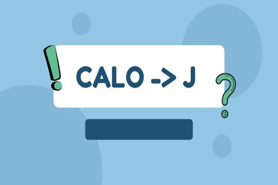 calo đổi ra jun