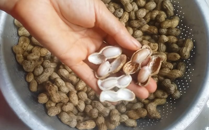 calo lạc luộc