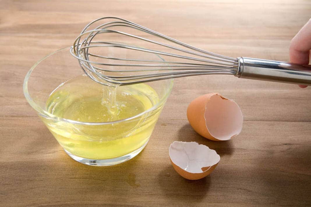 calo lòng trắng trứng gà