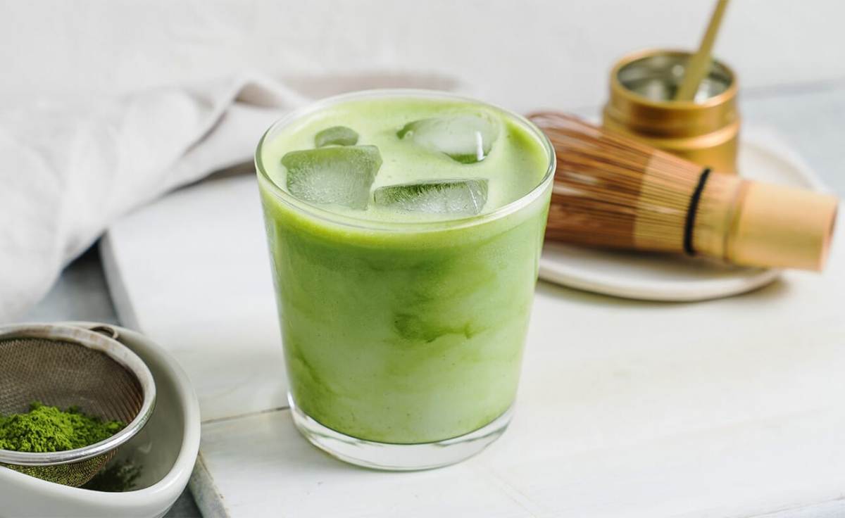 calo matcha latte