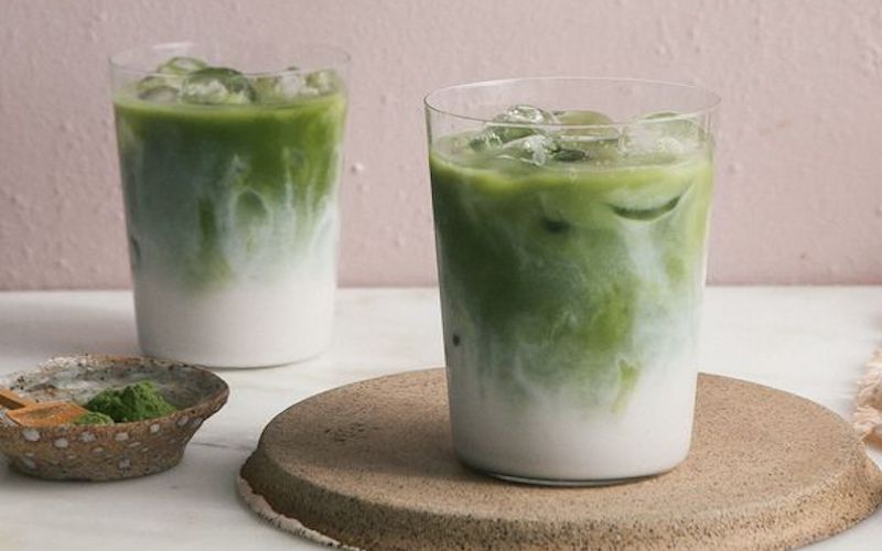calo matcha latte