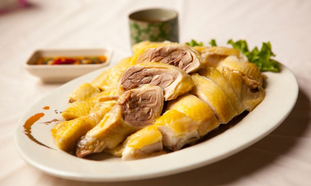 Gà luộc bao nhiêu calo
