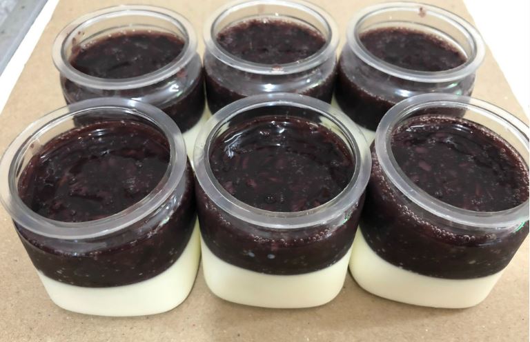 calo sữa chua nếp cẩm