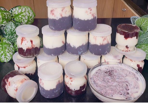 sữa chua nếp cẩm