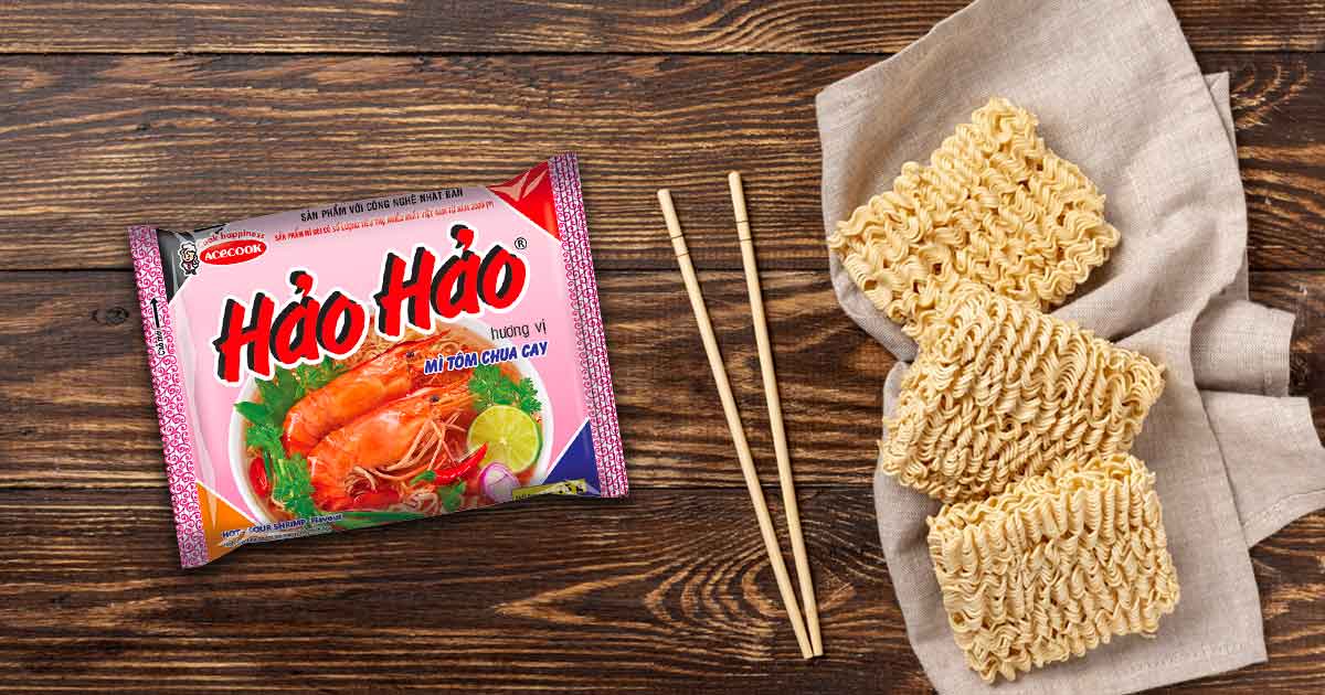 một gói mì Hảo Hảo bao nhiêu calo