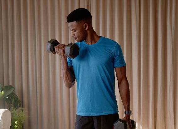 cách tập cơ tay tại nhà