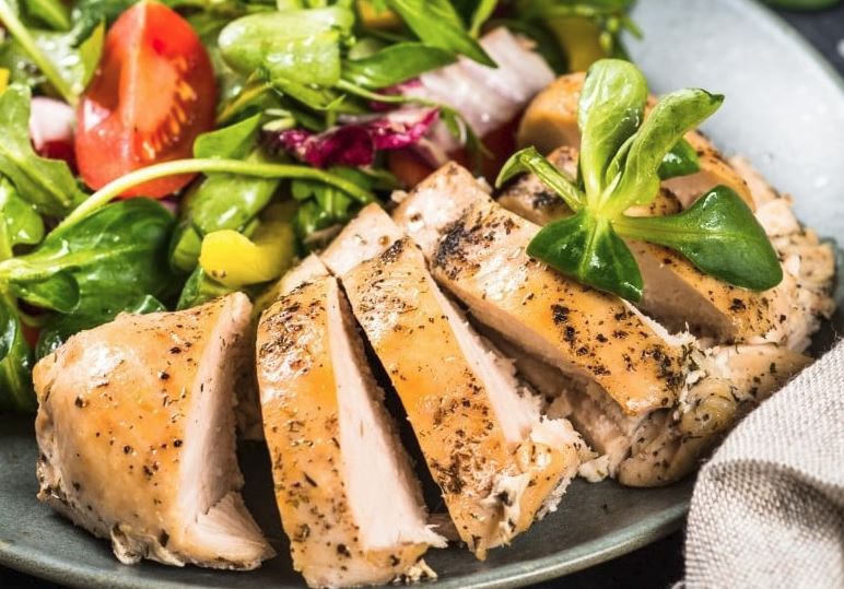 cách ướp ức gà