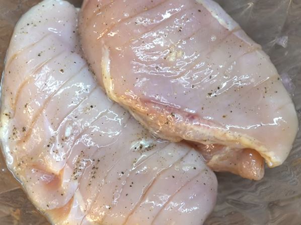 cách ướp ức gà