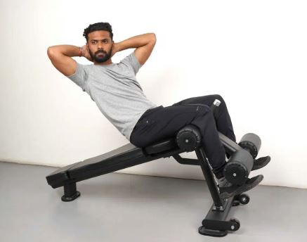 Máy tập cơ bụng tại nhà