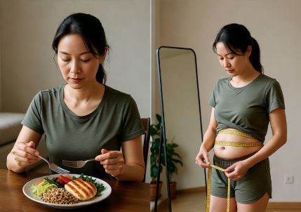 gầy nhưng béo bụng