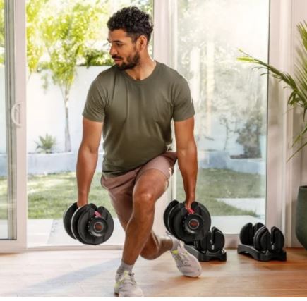 tập tay tại nhà với tạ đơn