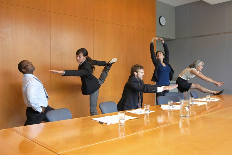 tập thể dục buổi trưa