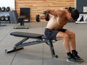 tập vai sau với tạ đơn