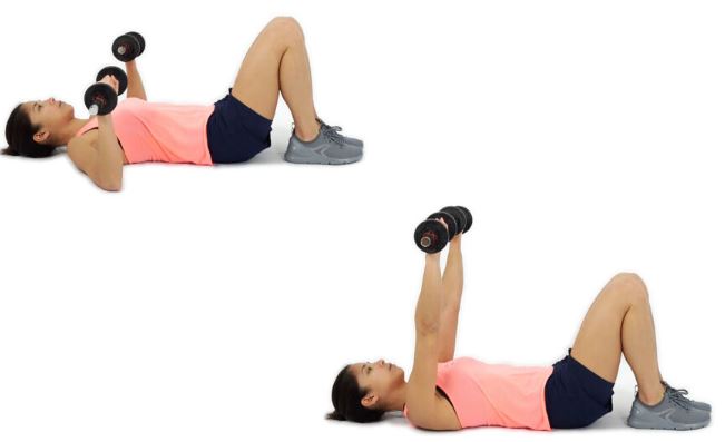 các bài tập tăng vòng 1 cho nữ tại nhà