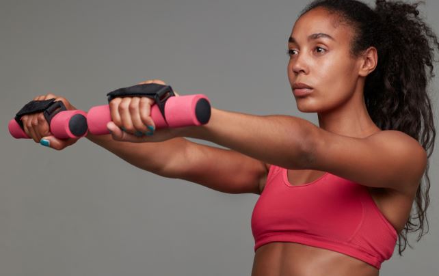 bài tập vai thon cho nữ