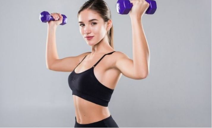 tập tạ tay cho nữ