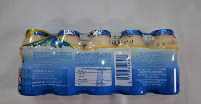 yakult ít đường bao nhiêu calo