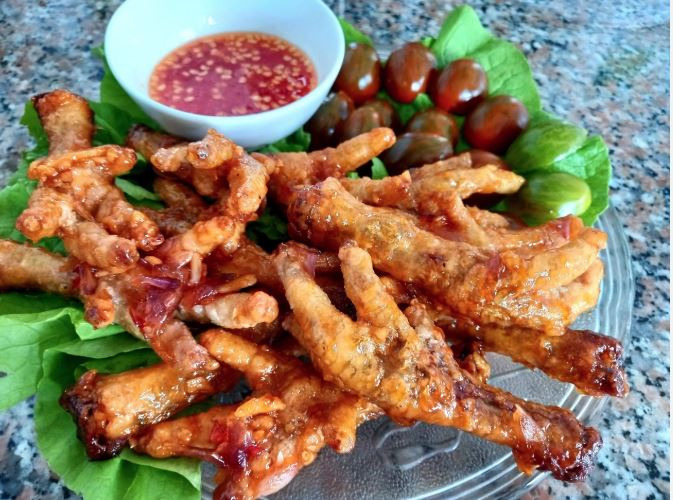 ăn chân gà có mập không