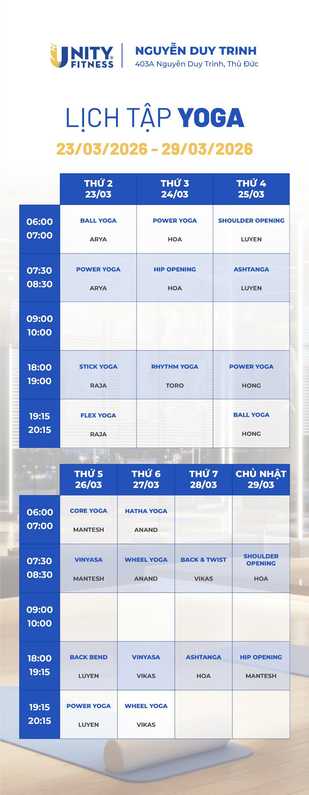 hcm 403ndt week1 mobile yoga